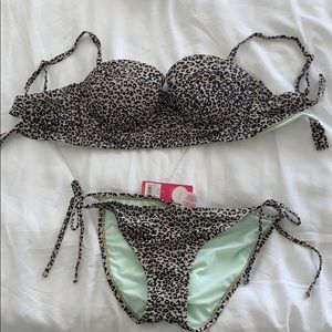 NWT Leopard Bikini